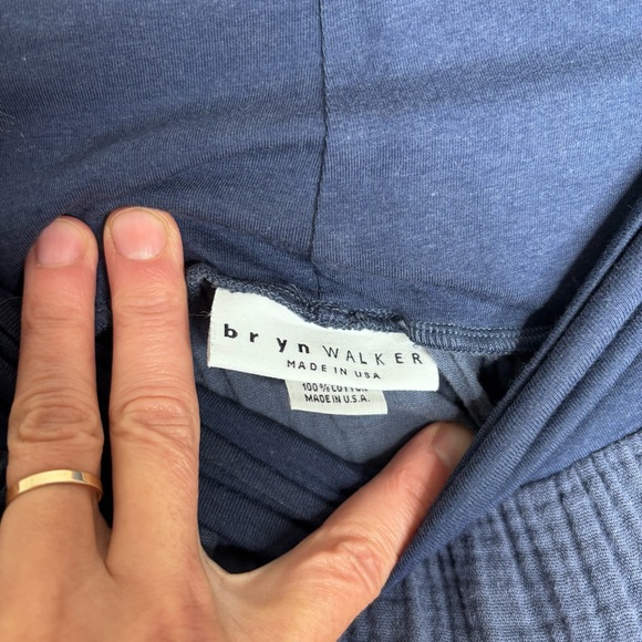 Bryn Walker Blue Cotton Gauze Market Maxi Skirt Size M EUC - Picture 6 of 8